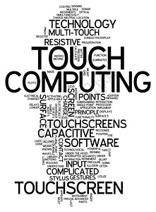 Word云触碰计算手机用户墙纸触摸屏电脑触摸技术控制插图界面图片