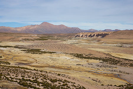 阿尔提平原的景观植被曲线高度衬套天空公园侵蚀国家碎石悬崖图片