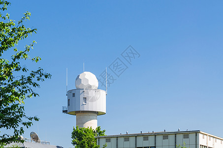 气象站气象监测技术车站晴雨表压力科学环境传感器预报高清图片