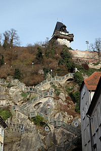 SchlossbergCastle Hill 格拉茨山观光历史性吸引力旅游建筑电梯社区联邦遗产旅行图片