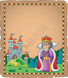 城堡1附近有皇后的羊皮纸图片