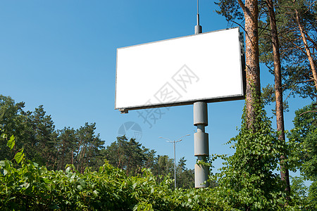 有空的空间的空白的广告牌公告城市木板帆布横幅展示账单促销商业控制板图片
