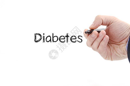 糖尿病文本概念疾病治疗诊断葡萄糖风险饮食视网膜蓝色病变胰腺图片