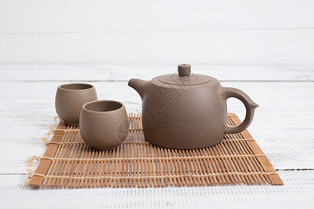 茶汽茶美食黏土制品平底锅仪式商品杯子文化烹饪古董图片