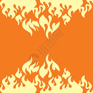 烧火点火主题烧伤火焰力量插图精神背景图片