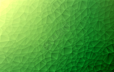 三角形多边形图案绿色马赛克插图艺术墙纸白色背景图片
