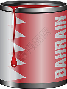 巴林旗国加涂漆锡图片