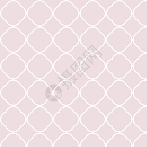 无缝矢量几何 图案背景粉色圆圈装饰品菱形白色装饰对角线风格紫色墙纸背景图片