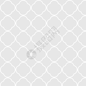 无缝矢量几何 图案背景风格墙纸菱形装饰品圆圈灰色装饰白色对角线背景图片