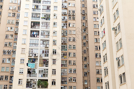 香港的公寓楼大楼住宅蓝色高楼摩天大楼基础设施建筑学房子城市住房邻里图片