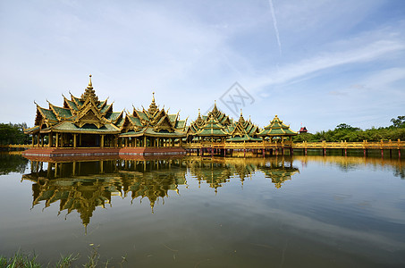 曼谷古代城市开明文化馆 曼谷佛教徒宗教反射遗产公园建筑城市文化异国地标图片