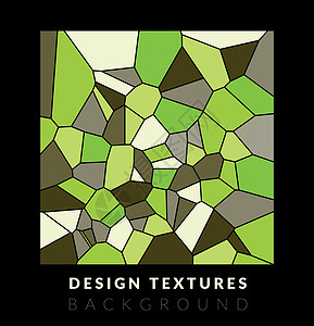 抽象 voronoi 设计矢量背景细胞三角形艺术装饰品创造力名片插图横幅马赛克网格图片