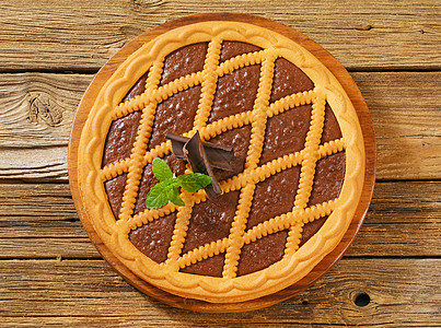 巧克力瑞斯特品库存林泽蛋糕高清图片