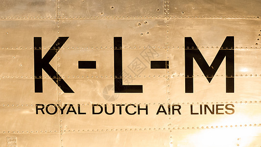 荷兰莱利斯塔德 - 6 月 9 日；荷兰 KL 的复古标志图片