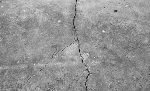 混凝土地板开裂 纹理的危险水泥建筑学白色裂缝材料棕色灰色石头地面建筑背景图片