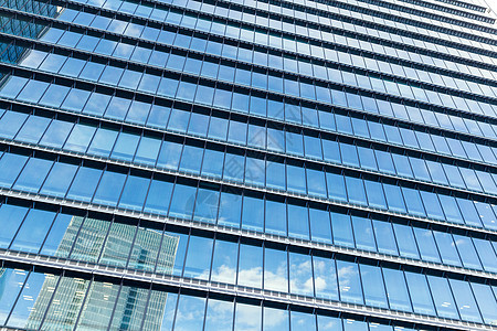 办公建筑墙壁天空玻璃大厦中心城市条纹摩天大楼商业建筑学框架图片