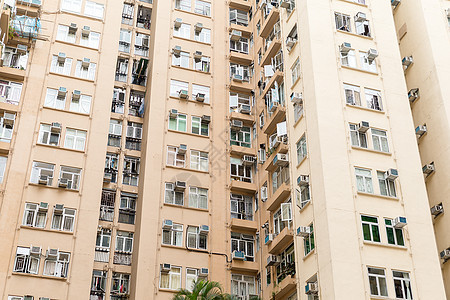 香港的住宅楼群建筑图片