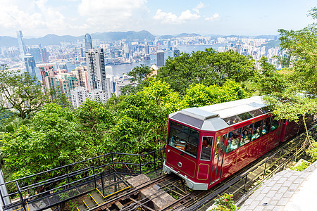 和香港市天际顶峰建筑旅游建筑学商业地标景观市中心建筑物城市图片