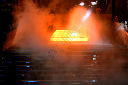 输送器上热钢钢厂植物建筑单线铁水铸造制造业轧机设备技术图片