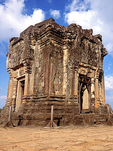 金边柏根庙 安哥尔 西姆庄园 柬埔寨大教堂收获旅游石头智慧废墟建筑学遗产旅行城堡图片