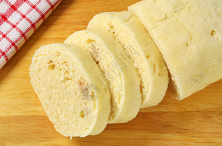 捷克菜料  饲养的面包包美食小菜面包抹布伴奏节点红色高架茶巾检查图片