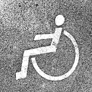 沥青上有残疾人标志的停车场 矢量怡乐思座位帮助插图邮票交通创造力黑色圆圈质量海豹图片