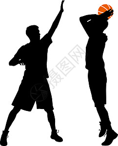 男子在白色背景上打篮球的黑色剪影赛跑者画家女性身体游戏戒指艺术品工人头发成人图片