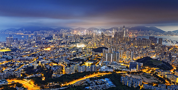 香港的住宅楼群建设天空建筑城市场景商业住房公寓建筑学景观金融图片