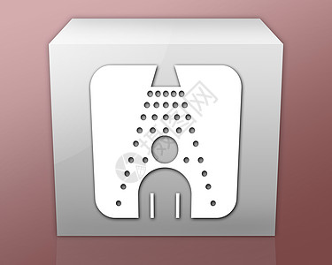 图标 按钮 平方图阵雨器卫生间插图浴室淋浴飞机场酒店文字象形旅馆肥皂图片