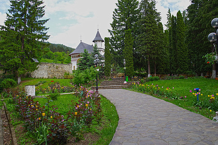 Pangarati 修道院花园图片