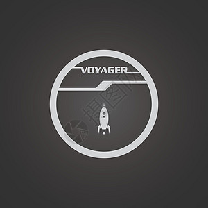 火箭空间行星星系插图飞船背景图片