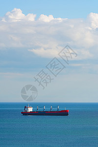干货船货运干货船货物后勤出口货船导航商品海景船运图片