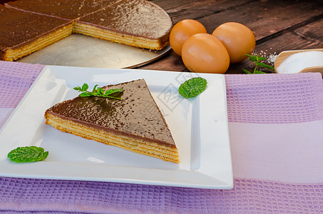 树蛋糕馅饼糖果奶油桌子可可装饰风格甜点背景勺子图片