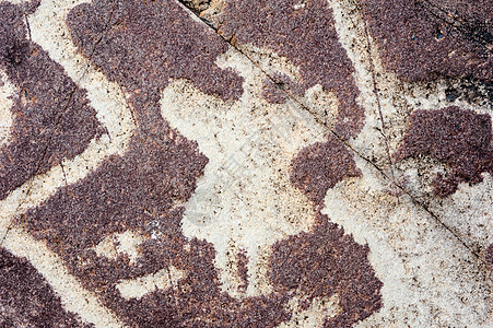 胡马华卡的El Pintado花纹蚀刻岩石雕刻公园游客绘画岩画旅行峡谷地标图片