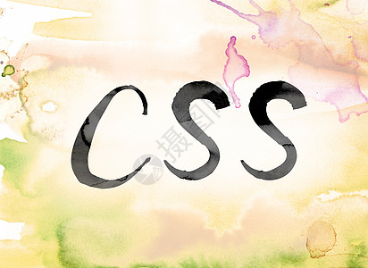 CSS 彩色水彩和水墨字 Ar图片