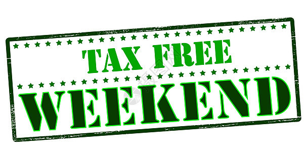 免税周末成本矩形速度橡皮星星收费来由邮票墨水绿色背景图片
