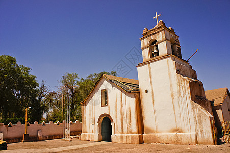 圣佩德罗德阿塔卡马 智利 南美洲山脉沙漠教会拉丁建筑图片
