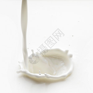 喷洒奶水奶油营养液体产品奶制品白色飞溅运动酸奶宏观图片