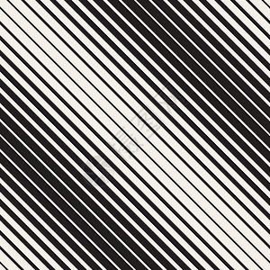 无矢量接缝黑白半色对角边条形模式直系坡度几何屏幕中风艺术过渡内衬对角线打印图片