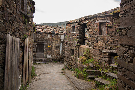 葡萄牙典型的先歇式家庭村庄房子手工乡村建筑学游客旅游工艺旅行岩石图片