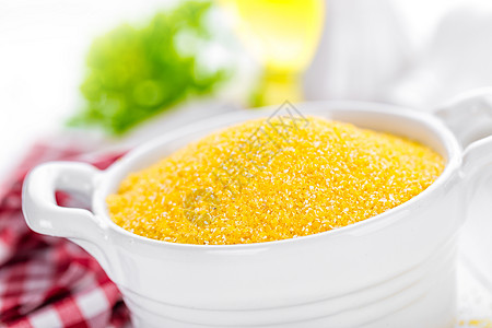 玉米曲面地面美食食物棒子面粮食黄色烹饪营养勺子产品图片
