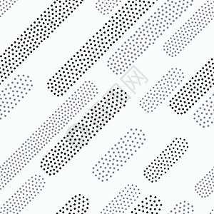 矢量彩色线性几何无缝模式织物打印装饰品圆形倾斜条纹噪音插图几何正方形图片