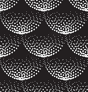 矢量几何典型梯级无缝模式织物圆圈花瓣装饰品墙纸艺术品潮人彩派马赛克圆形图片
