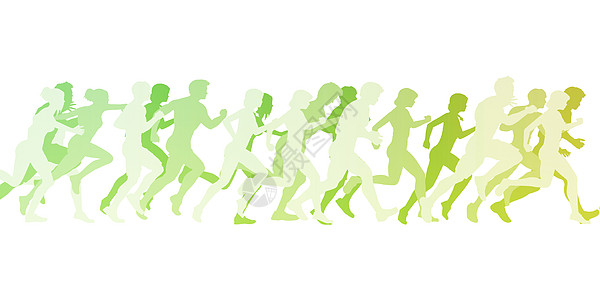马拉松茹短跑竞技竞赛男人成年人人群团体速度跑步者插图图片