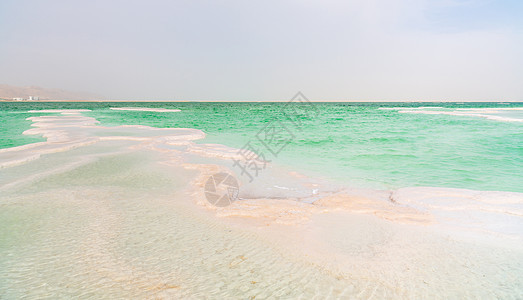 死海的风景太阳地平线矿物支撑天空蓝色旅行海景药品假期图片