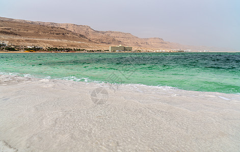 死海的风景旅行环境蓝色太阳药品海岸矿物海滩支撑假期图片