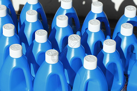 塑料瓶购物店铺洗碗剂蓝色塑料洗洁精采购瓶子销售盖子图片
