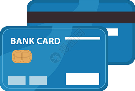 信用卡 iconflat 设计 孤立在白色背景上的银行卡 矢量插图剪辑 ar购物银行技术银行业借方安全金融芯片金子零售图片