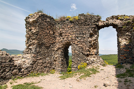 科斯塔洛夫城堡的废墟石头地标远足历史历史性旅游地方遗产景点图片