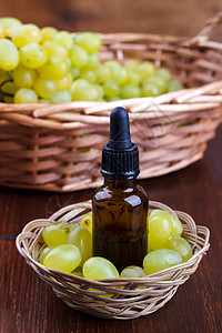 葡萄基本油头发芳香味道产品治疗瓶子皮肤血清药品果味图片